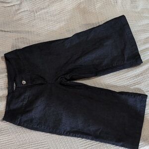 Bisou bisou navy sailor jeans culottes size 12